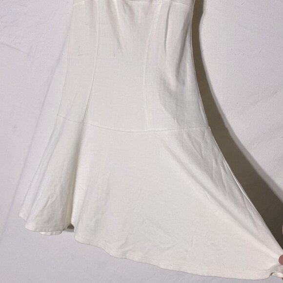 5/$25 Maggie Ward Off White Ivory Mini Dress M - Picture 9 of 14